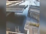 Dutch Driver tries to jump drawbridge