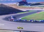 Crazy Crash at Porsche Cup Navarra 2015 Race