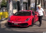 Granny Drives a LOUD Lamborghini Gallardo SuperTrofeo