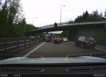 Tesla Model S adaptive cruise control crashes into Van