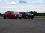 Drag race - Ford Focus RS VS Mercedes A 45 AMG