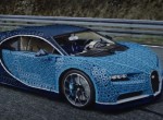 Bugatti Chiron Lego που κινείται