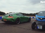 Mercedes-AMG GT R vs Renault Twizy