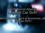 Mercedes - Guinness World Record  - Longest Car Drift
