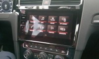VW Golf Gesture control test