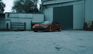 MetroWrapz Rusted BMW i8 for Austin Mahone