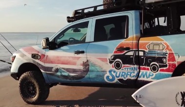 Nissan Titan surfcamp