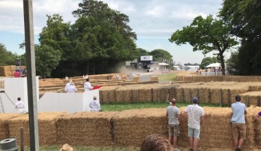 Lancia Delta χτυπάει στο Goodwood Festival of Speed