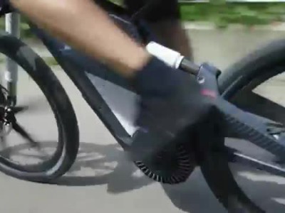 Audi e-bike in action