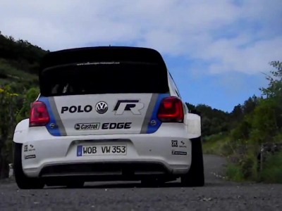 VW Polo R WRC Test - Germany