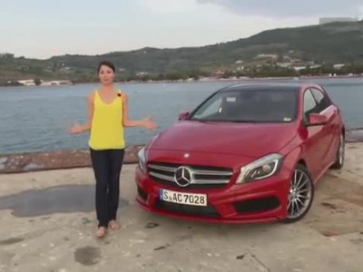 MB-Reporter Torie drives the new A-Class
