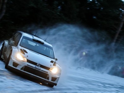 Latvala testing for 2013 Rallye Monte-Carlo
