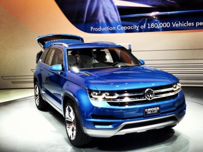 NAIAS 2013- VW Presents Its New CrossBlue