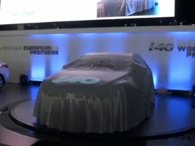Hyundai i40 official debut