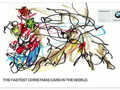 BMW_An extremely Fast Christmas card